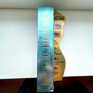 💦Too Faced Better Than Sex Waterproof Mascara💦 black